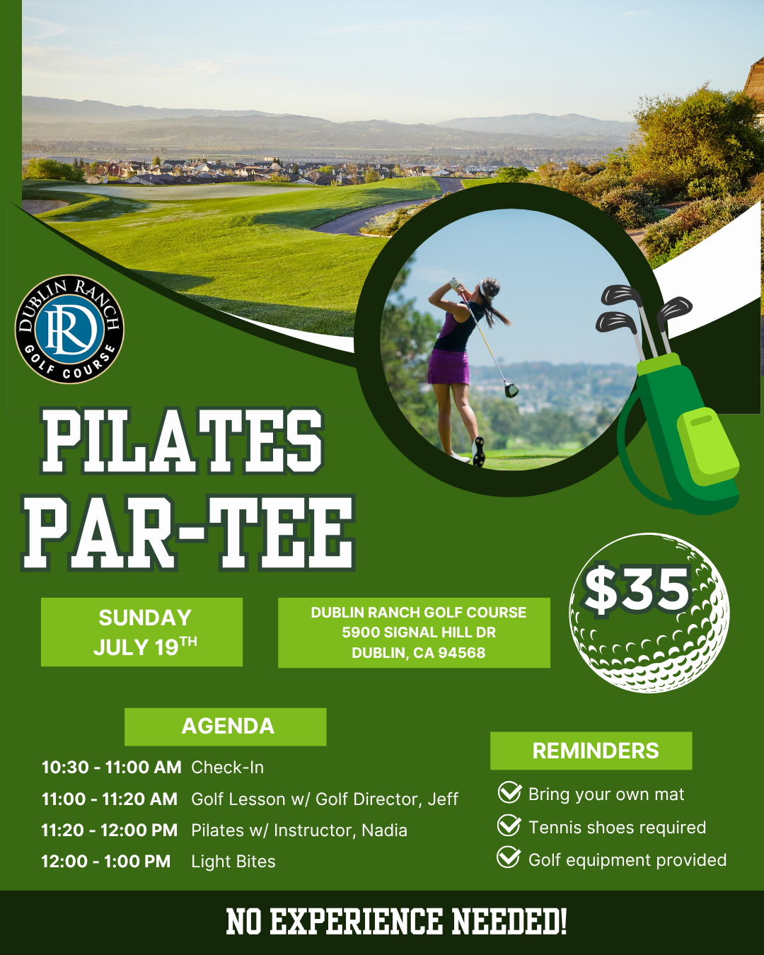 Pilates Par-Tee